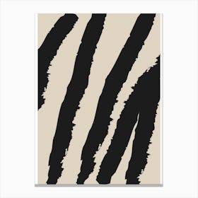 Zebra Stripes 2 Canvas Print