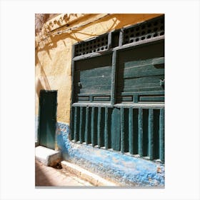 Old Building In Morocco Canvas Print