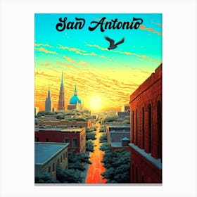 San Antonio Canvas Print