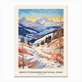 Berchtesgaden National Park Germany 10 Poster Canvas Print