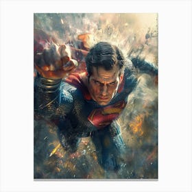 Superman 10 Canvas Print