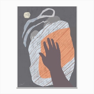 Hand To Eye Canvas Print