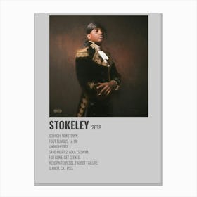 Stokeley 2018 Poster 2 Canvas Print