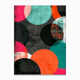 Abstract Circles Canvas Print 3 Canvas Print