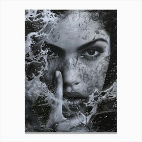 'Silence' 2 Canvas Print