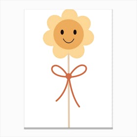 Happy Flower Canvas Print