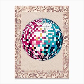 Disco Ball 10 Canvas Print