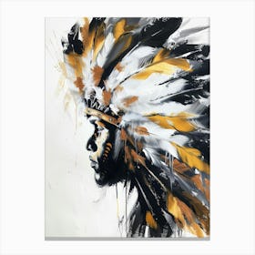 Indian Headdress Canvas Print