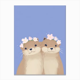 Cute Otter Canvas Print