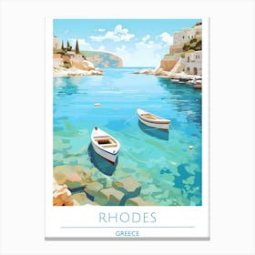 Rhodes Greece Canvas Print