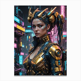 Cyberpunk 4 Canvas Print