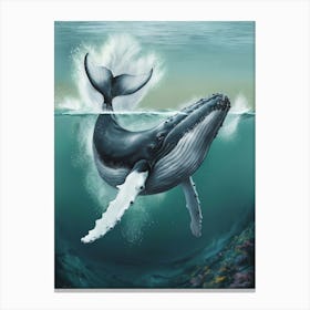 Humpback Whale 1 Canvas Print