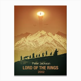 Lord Of The Rings Canvas Print