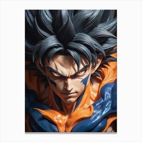 Goku Dragon Ball Z Anime Manga (6) Canvas Print