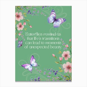 Butterflies Canvas Print