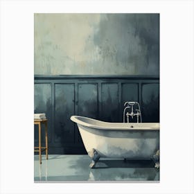 Bathtub In A Bathroom 1 Canvas Print