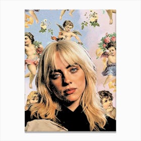 Angels Billie Eilish 1 Canvas Print