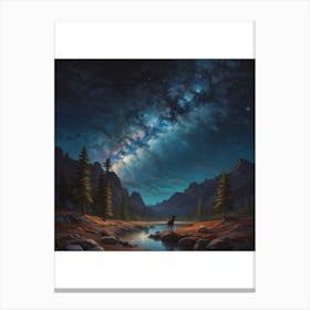 Milky Way Canvas Print