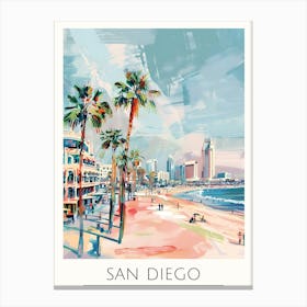 San Diego Cityscape Canvas Print