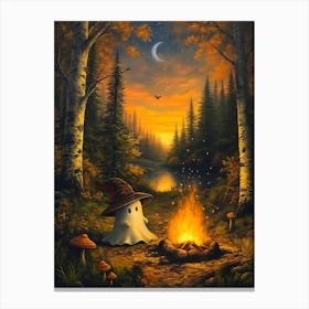 Ghost In The Woods 13 Canvas Print