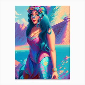 Fantasy Mermaid Canvas Print
