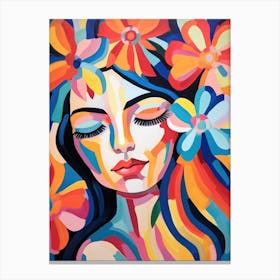 Flower Girl 5 Canvas Print