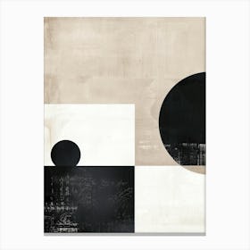 Abstract Earth Minimalist Style Canvas Print