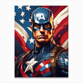 Captain America 3 Canvas Print