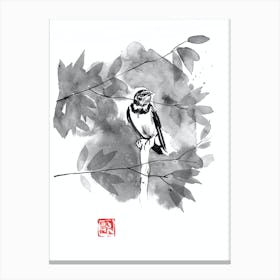 Bird In The Tree Canvas Print