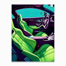 Sport Cars Interiors 1 Canvas Print