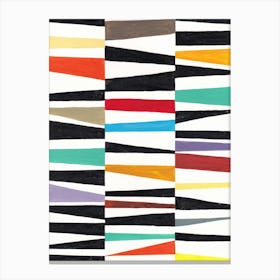 Abstract Stripes Canvas Art Print Canvas Print