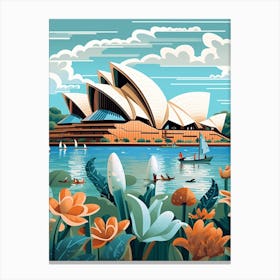 The Sydney Opera House Australia 2 Canvas Print