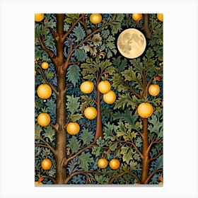 William Morris Oranges On A Tree 1 Canvas Print