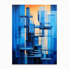 Abstract Geometric Architecture 10 Canvas Print