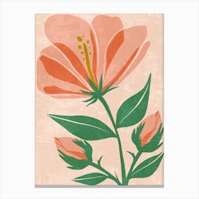 Pink Flower Canvas Print