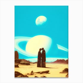 Falling In Love On Mars Canvas Print