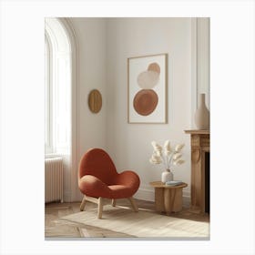 Modern Living Room 8 Canvas Print