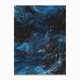 Abstract Blue Painting 14 Canvas Print