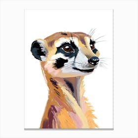 Erdmännchen Canvas Print