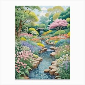 Garden Stream no3 Toile