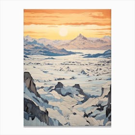 Vatnajkull National Park Iceland 3 Canvas Print