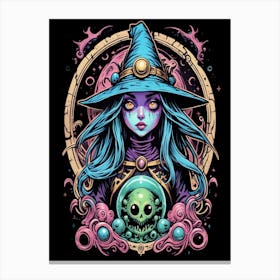 Dark Magician Girl (2) Canvas Print
