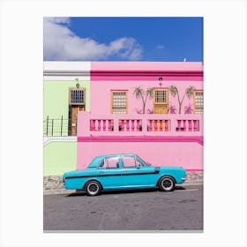 Colors of Bo Kaap, Cape Town Canvas Print