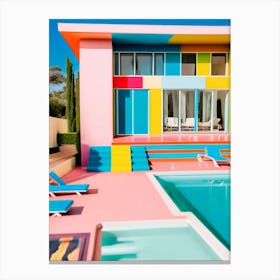 Colorful House Canvas Print