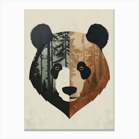 Panda Bear 7 Canvas Print