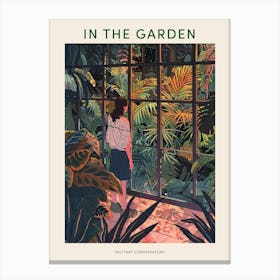 In The Garden Poster Muttart Conservatory Canada 3 Canvas Print