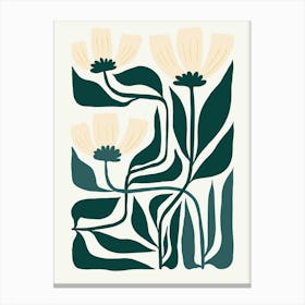 Lily Of The Valley Flower Market Matisse Style Canvas Print