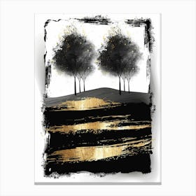 Two Trees 2 Canvas Print