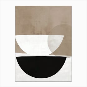 The Embrace Of Neutral Minimalist Style Canvas Print