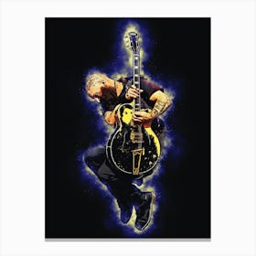 Spirit Of Tim Armstrong Jump In Concert Canvas Print